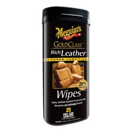 Meguiar´s Gold Class Rich Leather nahanpuhdistusliinat 25kpl