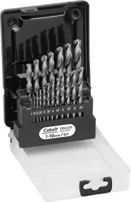 Poranterasarja Cobalt 19-os. 1-10mm 90519 980-1036