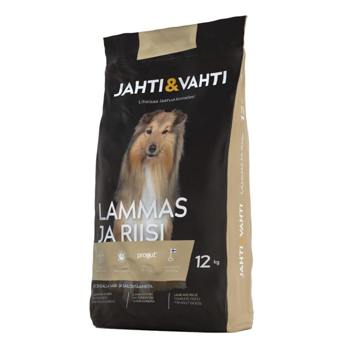 Jahti&amp;Vahti Lammas ja Riisi 12kg PPF4774 905-408