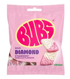 BUBS Strawberry Vanilla Diamond 155g