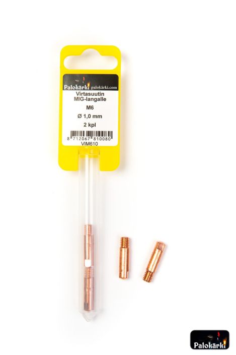 Virtasuutin MIG-langalle M6/1,0mm 2kpl VIM610 980-3073