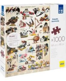 Peliko Kunnas hullunkuriset linnut palapeli 1000p