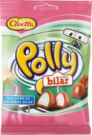 Cloetta Polly Bilar 100g 1001650