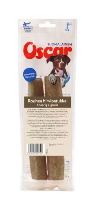 Oscar Rouhea hirvipatukka 120g 3022 Oscar Rouhea hirvipatukka 120g 3022