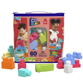Mega Blocks rakennuspalikat 60kpl pinkki