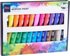 Akryylivärit 36ml 24kpl