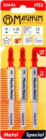 Magnum Pistosahanterä HSS 2,0/100mm 3kpl 20644
