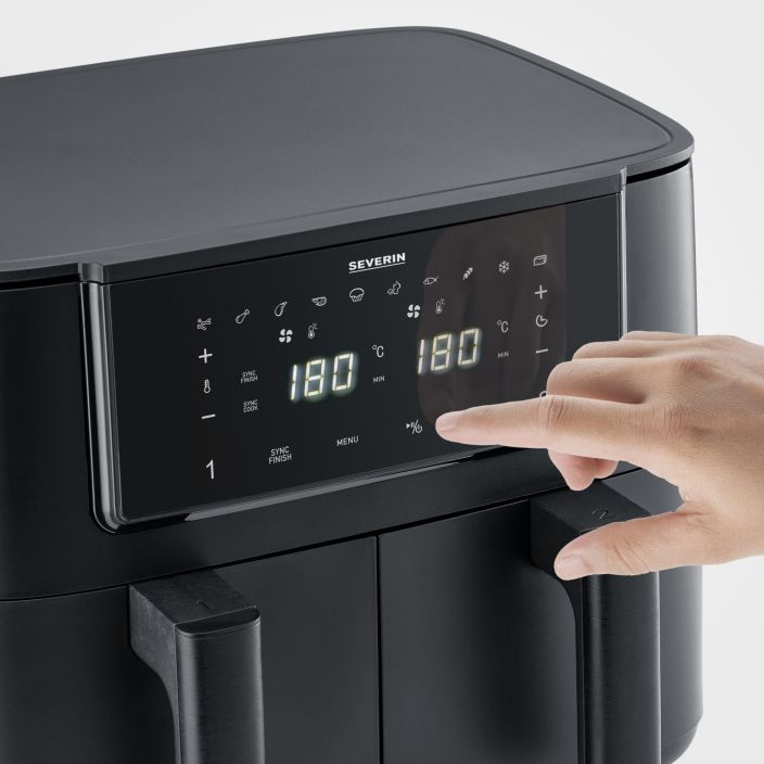 Severin FR2463 FryLight &quot;Dual&quot; airfryer SEV04664 tuotekuva 2
