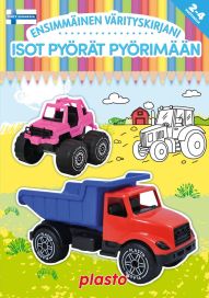 Ensimmäinen värityskirjani - Isot pyörät pyörimään