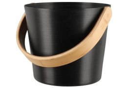 Rento saunasanko alumiini musta