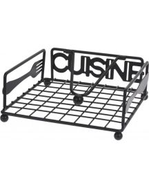 Servettiteline Cuisine metalli