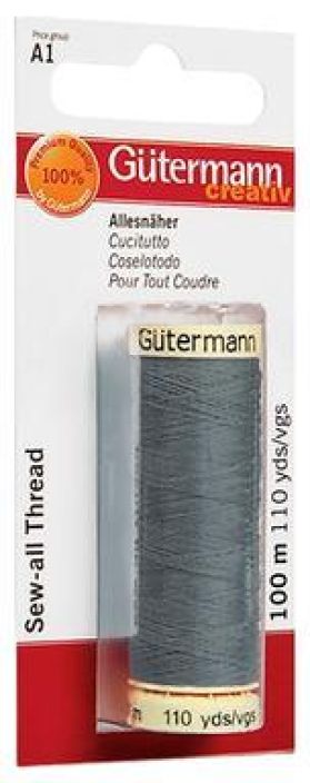 Gutermann ompelulanka 701 tummanharmaa 100m 795461