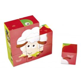 Hape Hape Maatila -kuutiopalapeli 041618