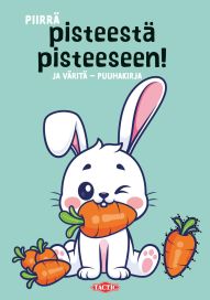 Piirrä pisteestä pisteeseen ja väritä puuhakirja