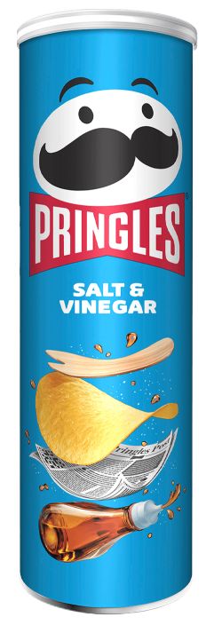 Pringles Salt &amp; Vinegar 165g 906-190