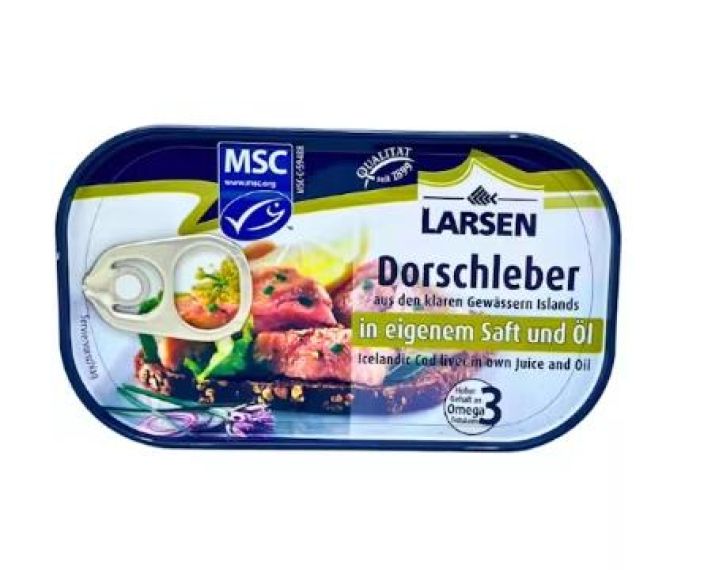 Larsen Turskanmaksa MSC 121g Larsen Turskanmaksa MSC 121g