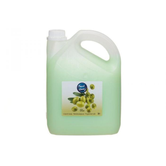 Nord Clean nestesaippua 3L oliivi 622305 924-1932