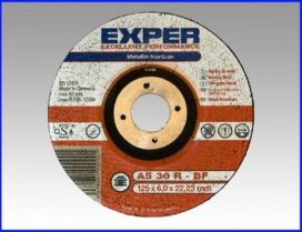 Exper Exper hiomalaikka metallille 125x6x22mm AS 30R 27501256022