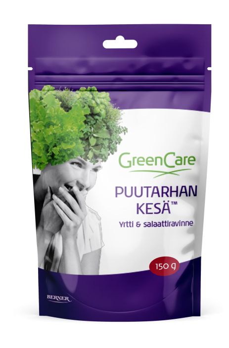 Puutarhan Kesa yrtti ja salaattiravinne 150g 15900765 906-515