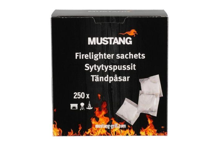 Mustang sytytyspussi hajuton 250kpl 631378 924-113