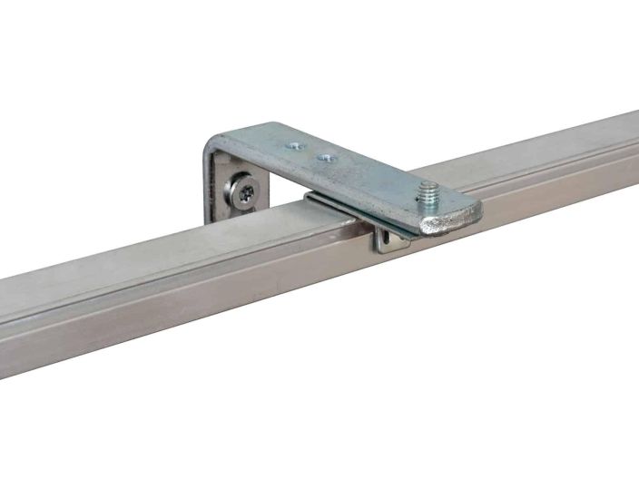 U-kiskon seinäkannake 70mm harmaa 60805180 POISTUU tuotekuva 1