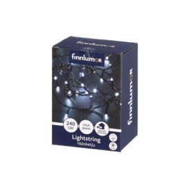 Finnlumor Valoketju 240LED valkoinen