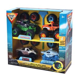 Monster Jam Mechanix 1:43 4-pack