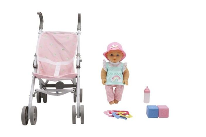 Happy Friend Lotta nukke 30cm ja rattaat 504234 tuotekuva 1