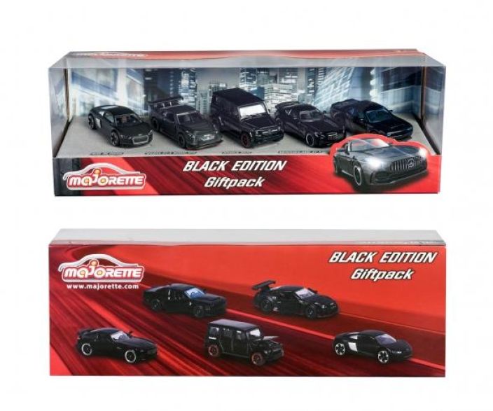 Majorette Black edition 5kpl lahjapakkaus 212053174 tuotekuva 1