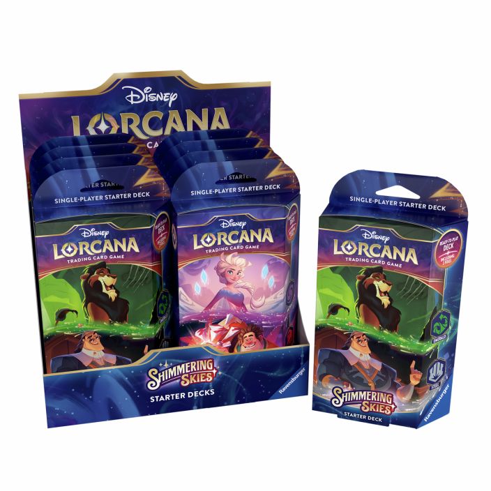 Disney Lorcana Shimmering Skies (Set 5) Starter Set kerailykorttipeli 11098448 926-8024