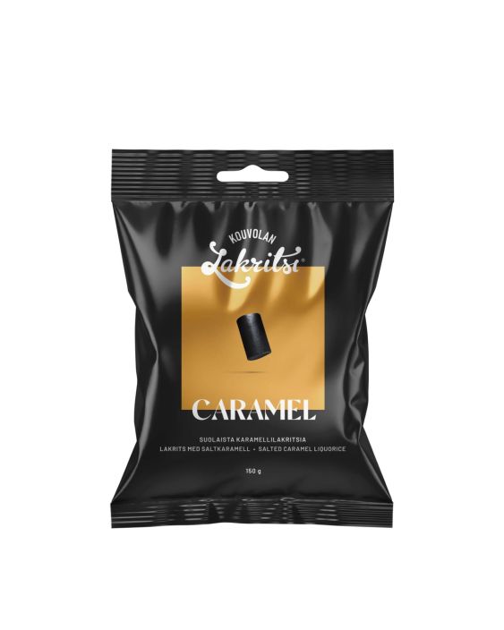 Kouvolan lakritsi caramel 150g Kouvolan lakritsi caramel 150g