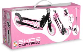 Skids Control taitettava potkulauta pinkki