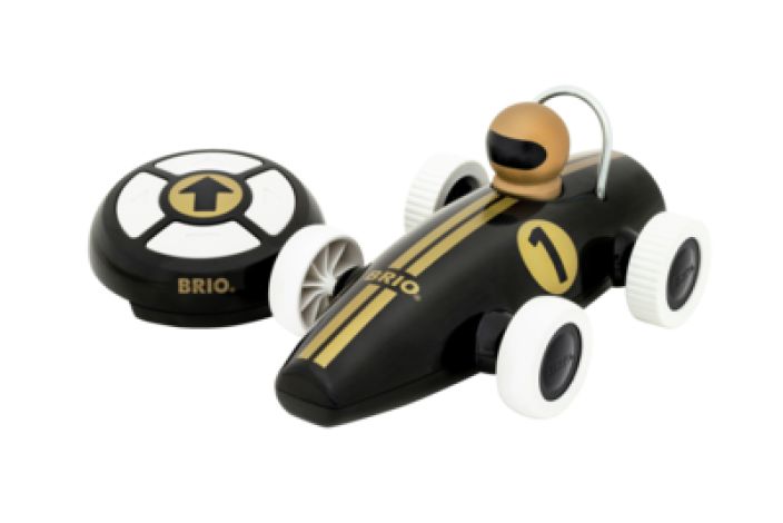 Brio RC kilpa-auto musta/kulta 30443 926-8047