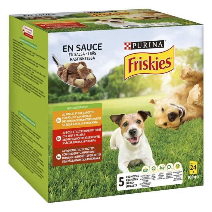 Friskies 24x100g Adult kastike lajitelma 12496845 969-1098