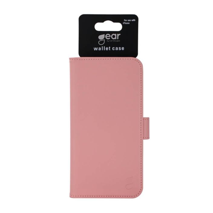 GEAR Lompakko Pinkki - iPhone 11 Pro Lompakko ja suojakotelo puhelimelle Kolme korttipaikkaa pankkikorteille ja ajokortille