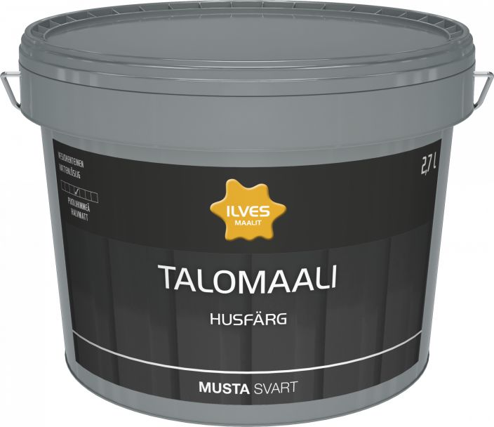 Ilves talomaali 2,7L musta IL4461 920-630