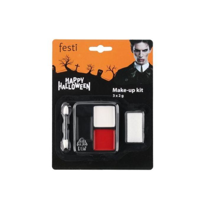Festi Halloween kasvovarisetti vampyyri 638672 924-3669