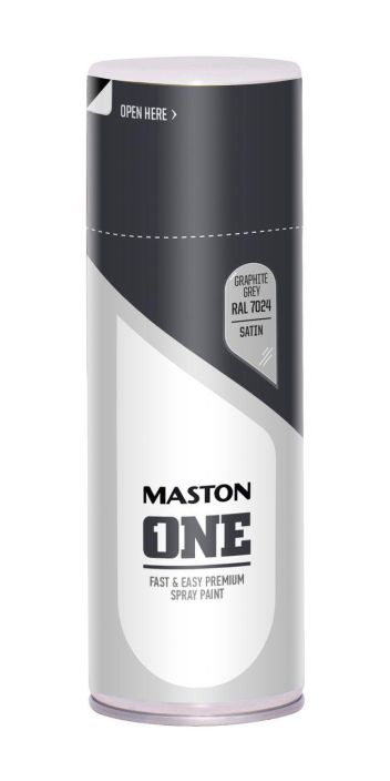 Spraymaali One graniitinharmaa 400ml 1107024S 908-555