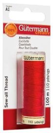 Gutermann Gutermann ompelulanka 156 punainen 100m 795208