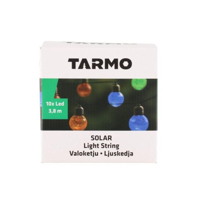 Tarmo Solar Ice Ball 10kpl valoketju 623196 924-4810