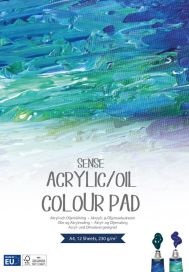 Sense Sense öljy/akryylivärilehtiö A4 230gr 10880