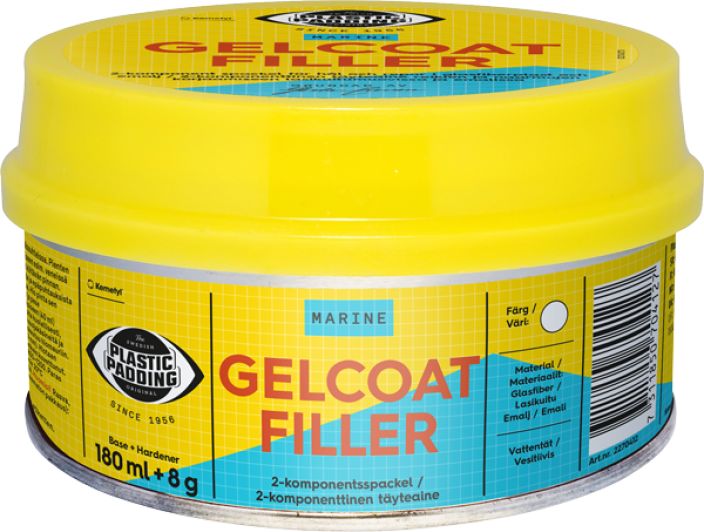Plastic Padding Gelcoat Filler 180ml 2270412 903-2008 Plastic Padding Gelcoat Filler 180ml 2270412 903-2008