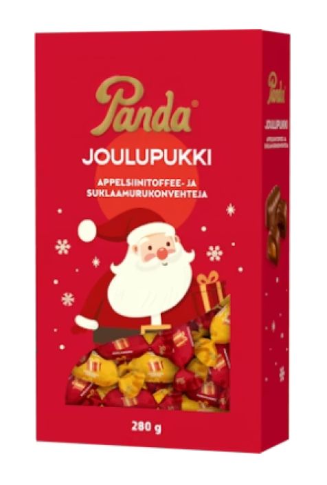 Panda Joulupukki appelsiinitoffeesuklaa 290g 901-324