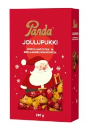 Panda Joulupukki appelsiinitoffeesuklaa 280g