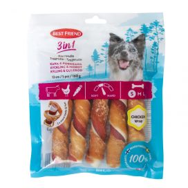 BestFriend BF 3 in 1 kierrerulla kana & porkkana 12cm 5kpl 160g 1172090