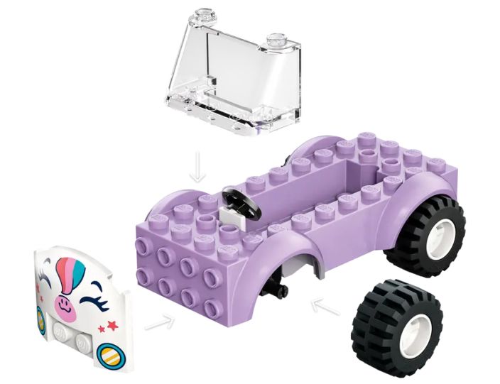 Yksisarviskakkuauto 42675 tuotekuva 3