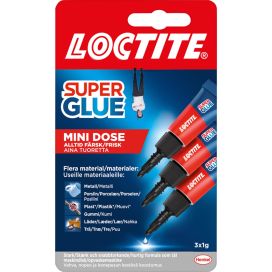 Loctite Loctite Super Glue Mini Dose pikaliima 3x1g 2642152