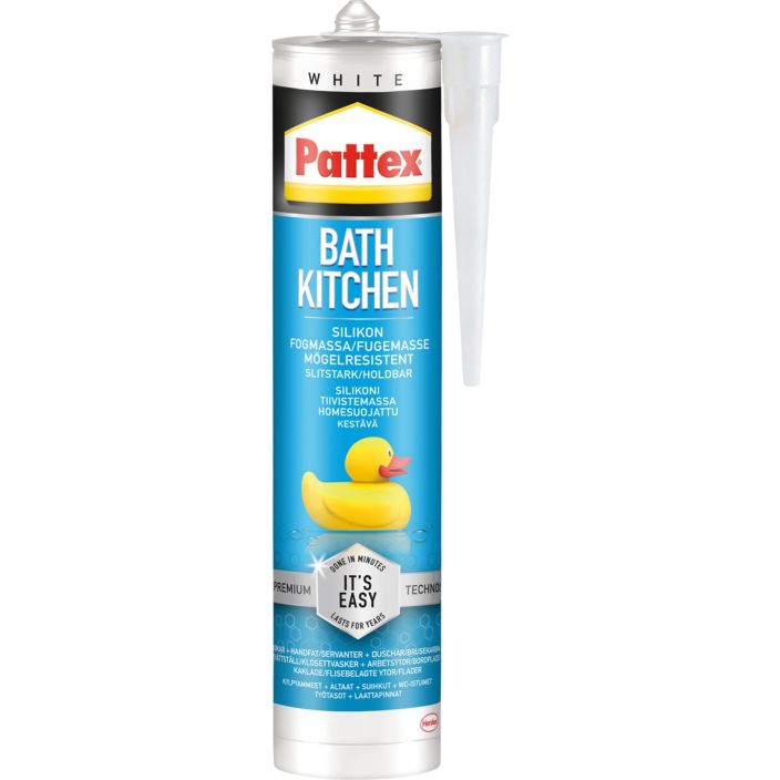 Pattex Bath&amp;Kitchen White 280ml 2645996 938-592