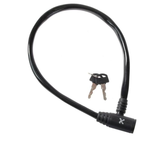 Vaijerilukko GTX 6mm/65cm musta 99535 937-053