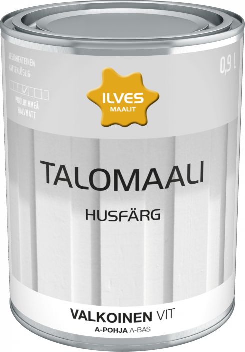 Ilves talomaali 0,9L valk. IL0609 920-702